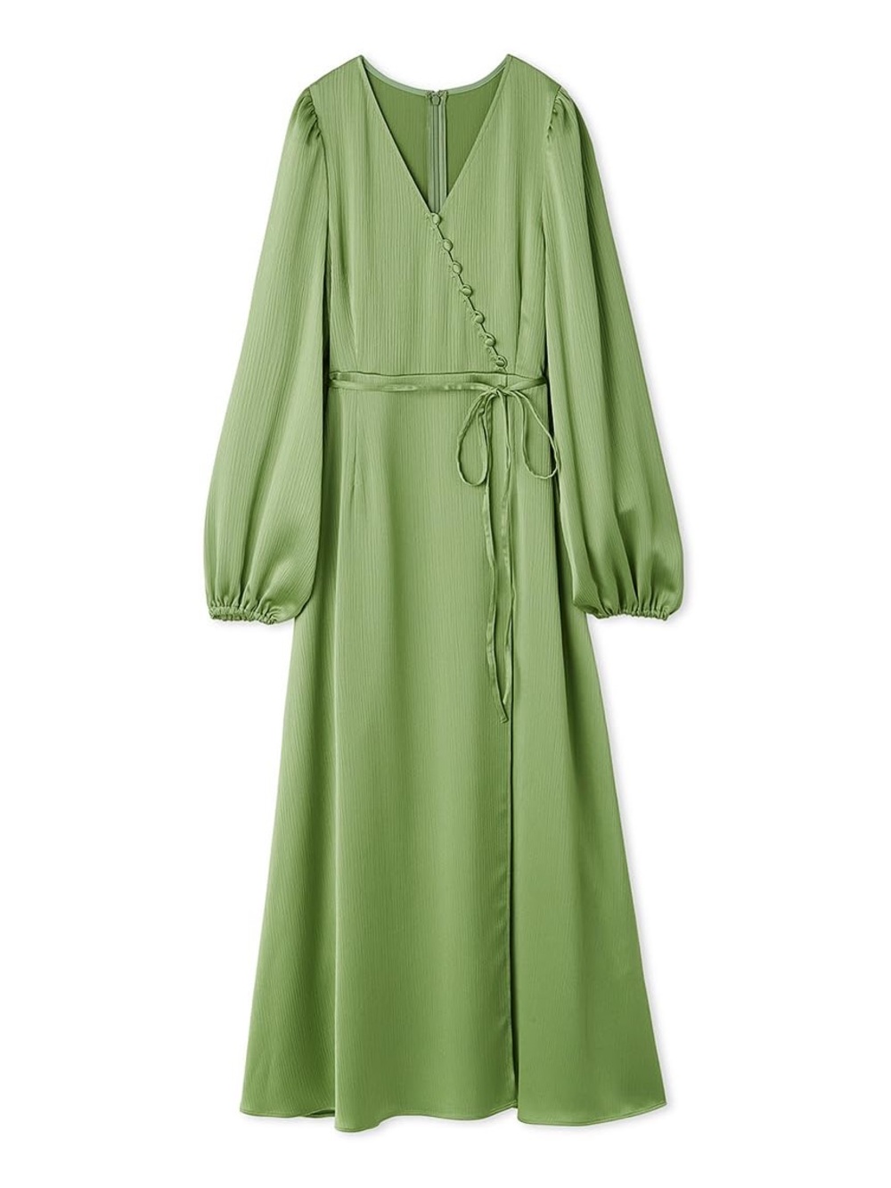 Fray ID Women's Cache-Cool Satin Dress